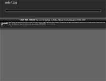 Tablet Screenshot of mfcf.org